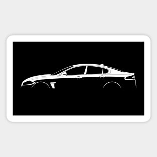 Jaguar XFR (X250) Silhouette Magnet